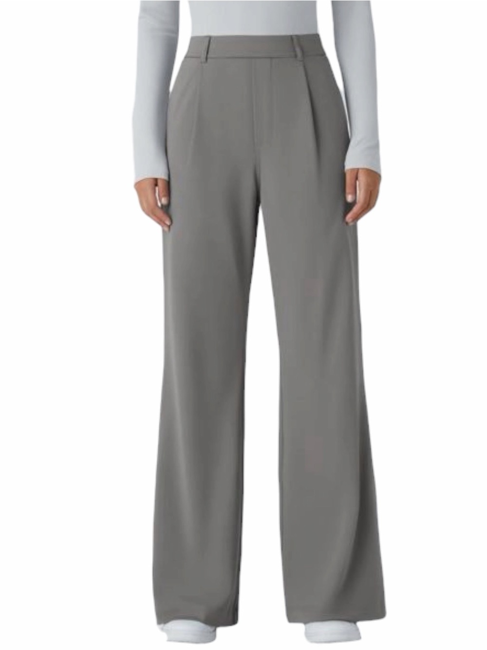 NWT – Halara Flex DayStretch High Waist Pocket Straight Pants Silent Storm Sz. S